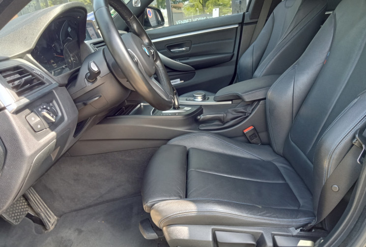 BMW Série 4 Gran Coupé M Sport 150 CV 418 DA - Compteur virtuel -  Cuir -