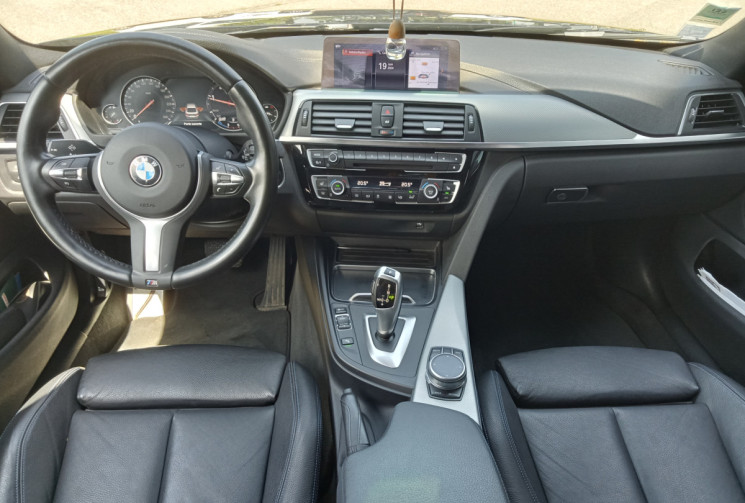 BMW Série 4 Gran Coupé M Sport 150 CV 418 DA - Compteur virtuel -  Cuir -