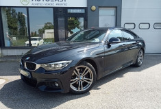 BMW Série 4 Gran Coupé M Sport 150 CV 418 DA - Compteur virtuel -  Cuir -