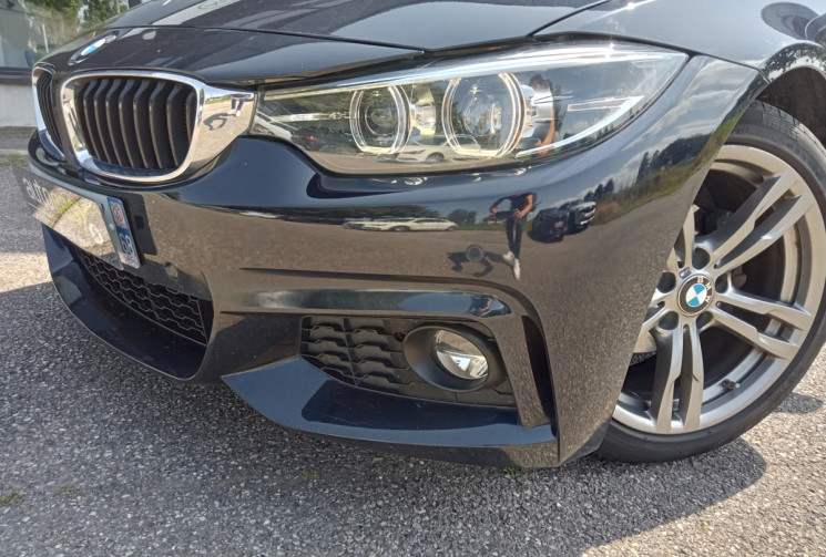 BMW Série 4 Gran Coupé M Sport 150 CV 418 DA - Compteur virtuel -  Cuir -