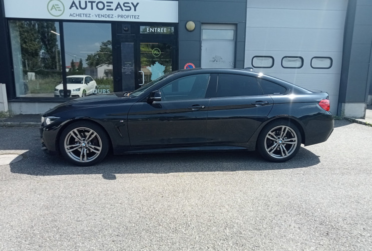 BMW Série 4 Gran Coupé M Sport 150 CV 418 DA - Compteur virtuel -  Cuir -