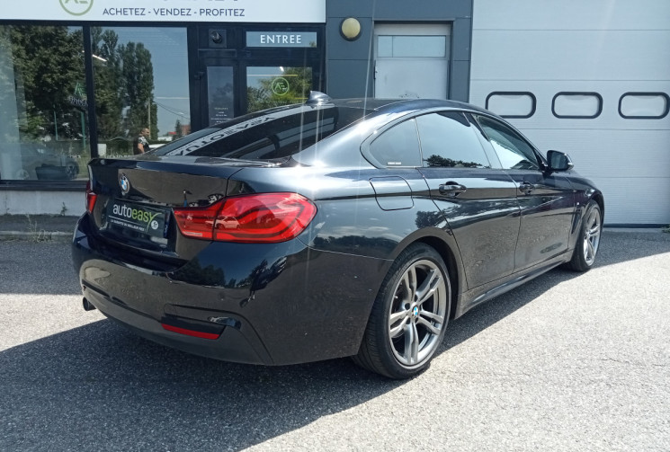 BMW Série 4 Gran Coupé M Sport 150 CV 418 DA - Compteur virtuel -  Cuir -