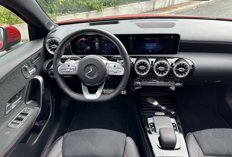 MERCEDES CLASSE A 200 163ch AMG Line 7G-DCT Toit Ouv / Sièges Elec / Caméra 360 / Burnmester