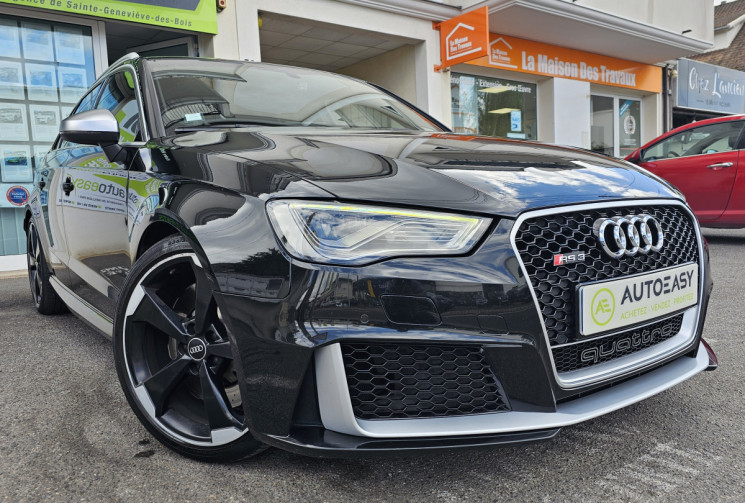 AUDI RS3 SPORTBACK Sportback 2.5 TFSi 20V Quattro S-Tronic 367 cv Boîte auto SUIVI AUDI