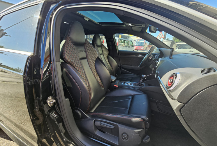 AUDI RS3 SPORTBACK Sportback 2.5 TFSi 20V Quattro S-Tronic 367 cv Boîte auto SUIVI AUDI