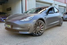 Tesla Model 3 Perfomance 530+ / 2023 / PPF complet gris mat / 1ere main / magnifique 