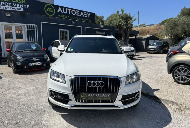 AUDI Q5 3.0 V6 TDI 258 Ch clean diesel S line Quattro S * TOIT OUVRANT * SIEGES CHAUFFANTS * CAMERA 