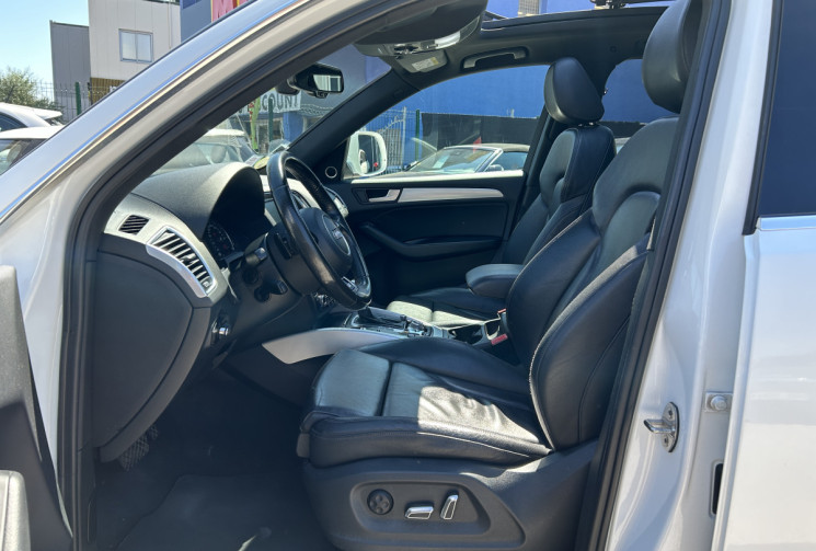 AUDI Q5 3.0 V6 TDI 258 Ch clean diesel S line Quattro S * TOIT OUVRANT * SIEGES CHAUFFANTS * CAMERA 
