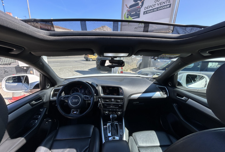 AUDI Q5 3.0 V6 TDI 258 Ch clean diesel S line Quattro S * TOIT OUVRANT * SIEGES CHAUFFANTS * CAMERA 
