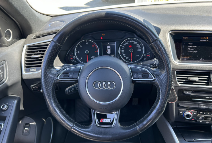 AUDI Q5 3.0 V6 TDI 258 Ch clean diesel S line Quattro S * TOIT OUVRANT * SIEGES CHAUFFANTS * CAMERA 