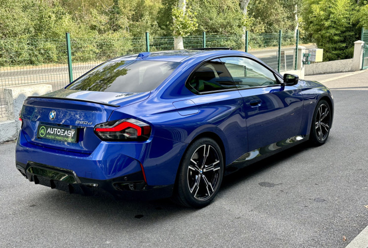 BMW SERIE 2 Coupé Ph. 2 (G42) 220 D 190 mhev M SPORT PRO * TOIT OUVRANT * SERVICE INCLUSIVE 12/2025