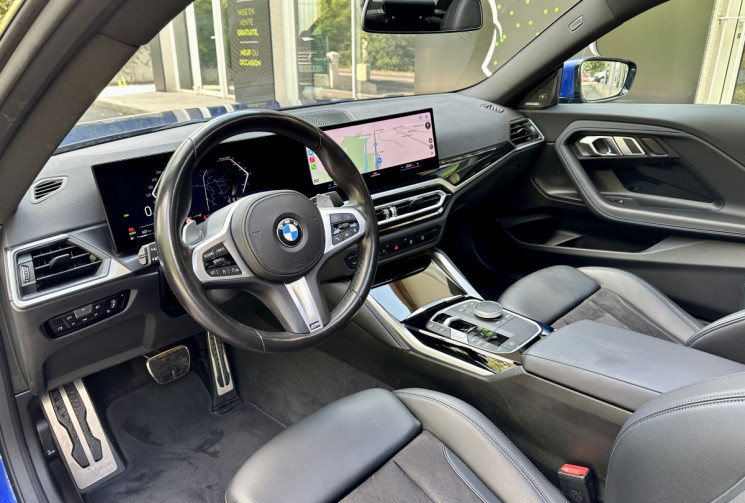 BMW SERIE 2 Coupé Ph. 2 (G42) 220 D 190 mhev M SPORT PRO * TOIT OUVRANT * SERVICE INCLUSIVE 12/2025