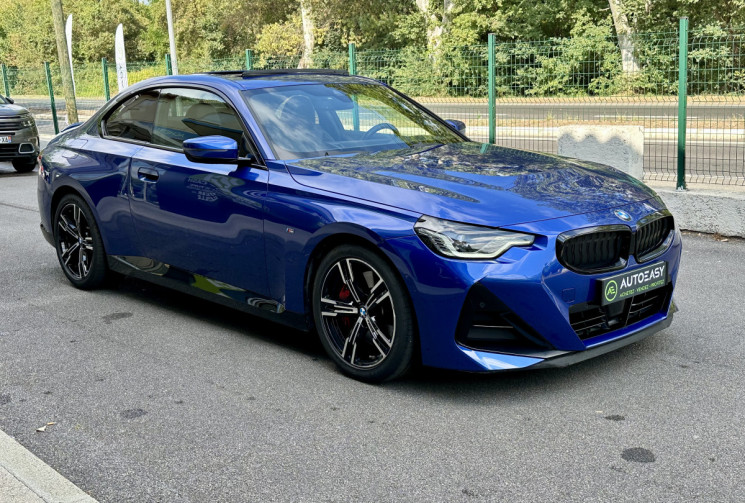 BMW SERIE 2 Coupé Ph. 2 (G42) 220 D 190 mhev M SPORT PRO * TOIT OUVRANT * SERVICE INCLUSIVE 12/2025