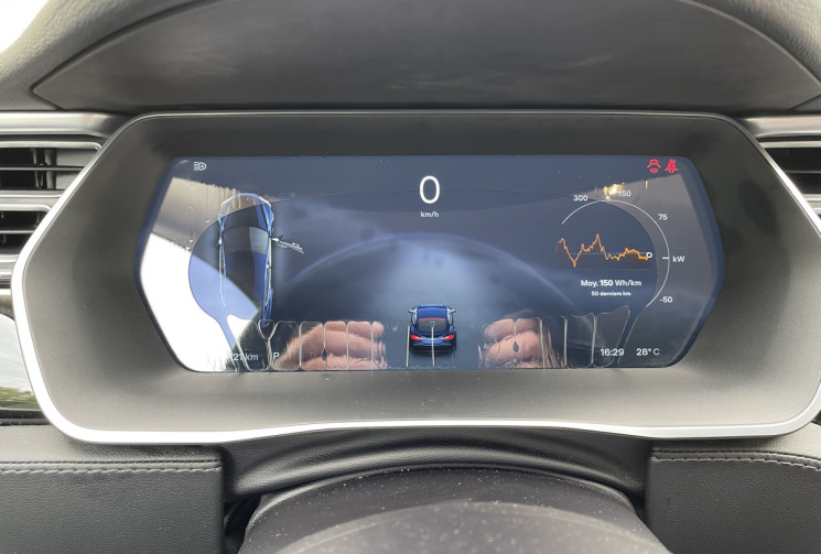 TESLA MODEL S 367 ch 85 kWh/AUTOPILOT/SUPER CHARGEUR A VIE/PACK HIVER/CAMERA