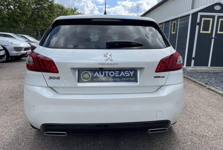 PEUGEOT 308 1.2 130 ch GT Line/42450 km/Entretiens Peugeot/Courroie remplacée/ Véhicule en TBE