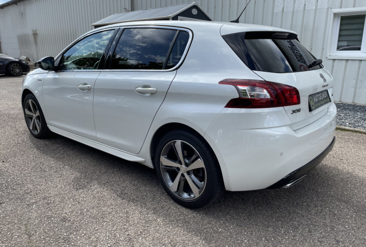 PEUGEOT 308 1.2 130 ch GT Line/42450 km/Entretiens Peugeot/Courroie remplacée/ Véhicule en TBE