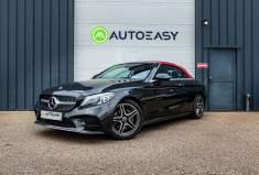 Mercedes Classe C Cabriolet 200 AMG Line CAM360 TETE HAUTE BURMESTER MULTIBEAM PREMIUM + TOIT ROUGE