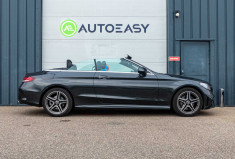 Mercedes Classe C Cabriolet 200 AMG Line CAM360 TETE HAUTE BURMESTER MULTIBEAM PREMIUM + TOIT ROUGE