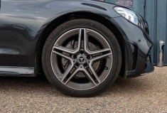 Mercedes Classe C Cabriolet 200 AMG Line CAM360 TETE HAUTE BURMESTER MULTIBEAM PREMIUM + TOIT ROUGE