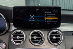 Mercedes Classe C Cabriolet 200 AMG Line CAM360 TETE HAUTE BURMESTER MULTIBEAM PREMIUM + TOIT ROUGE