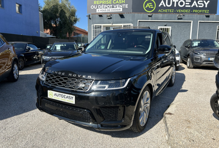 LAND-ROVER RANGE ROVER SPORT 2.0 P400e 404 Ch Sport HSE * SON MERIDIAN * TOIT OUVRANT * SUIVI LAND-R