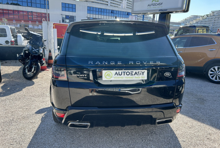 LAND-ROVER RANGE ROVER SPORT 2.0 P400e 404 Ch Sport HSE * SON MERIDIAN * TOIT OUVRANT * SUIVI LAND-R