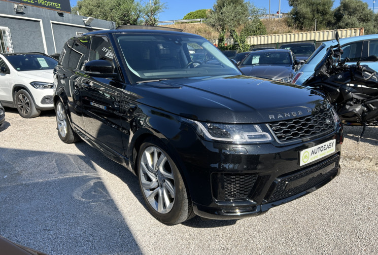 LAND-ROVER RANGE ROVER SPORT 2.0 P400e 404 Ch Sport HSE * SON MERIDIAN * TOIT OUVRANT * SUIVI LAND-R