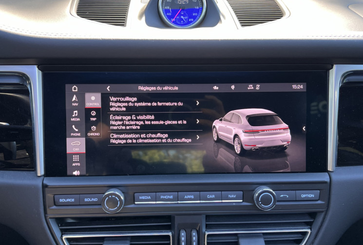 PORSCHE Macan Turbo 2.9 440 PDK / Immat France / Toit Ouvrant  / Carplay / Attelage / Bose / PDLS + 
