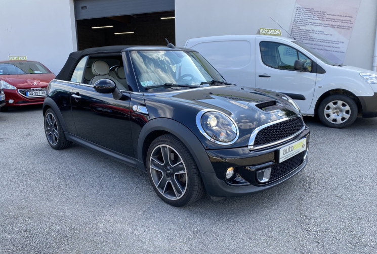 Mini Cooper (R57) Cabriolet S 1.6 i TURBO 184 CV BVA CUIR 
