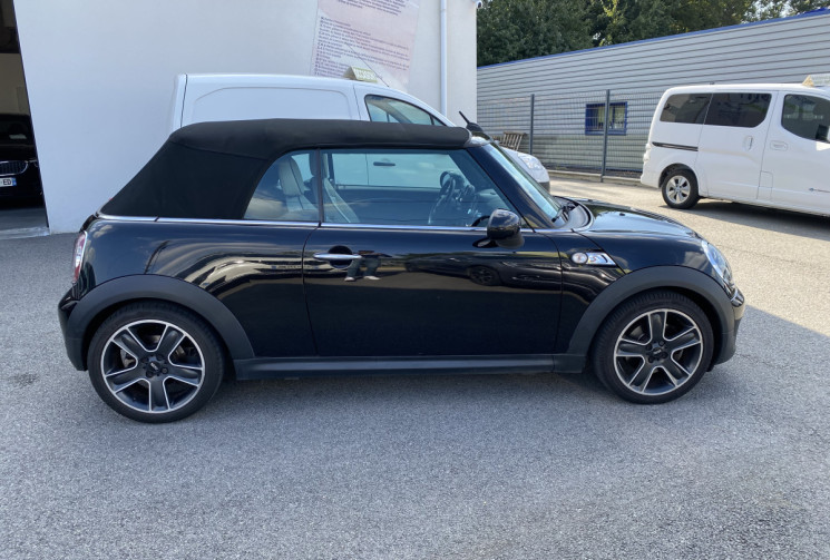 Mini Cooper (R57) Cabriolet S 1.6 i TURBO 184 CV BVA CUIR 