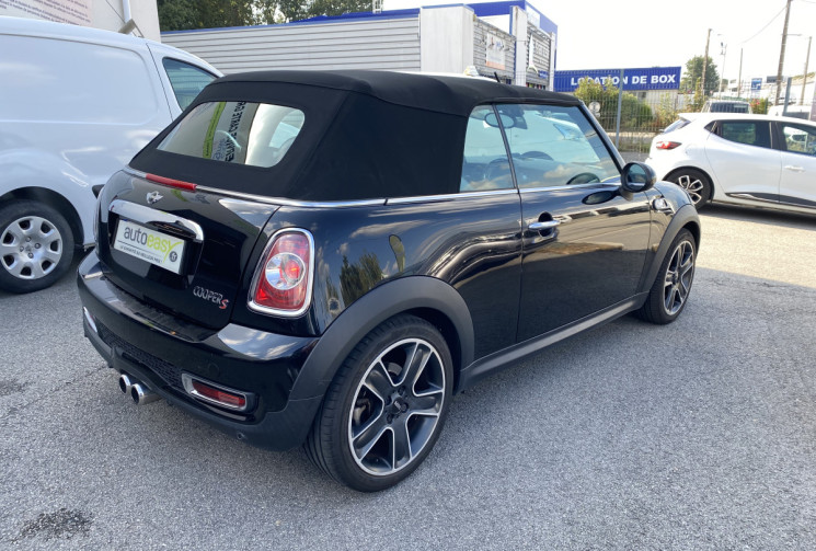 Mini Cooper (R57) Cabriolet S 1.6 i TURBO 184 CV BVA CUIR 