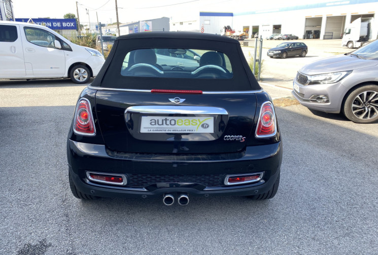 Mini Cooper (R57) Cabriolet S 1.6 i TURBO 184 CV BVA CUIR 