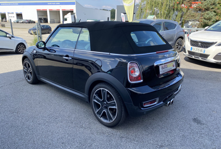 Mini Cooper (R57) Cabriolet S 1.6 i TURBO 184 CV BVA CUIR 