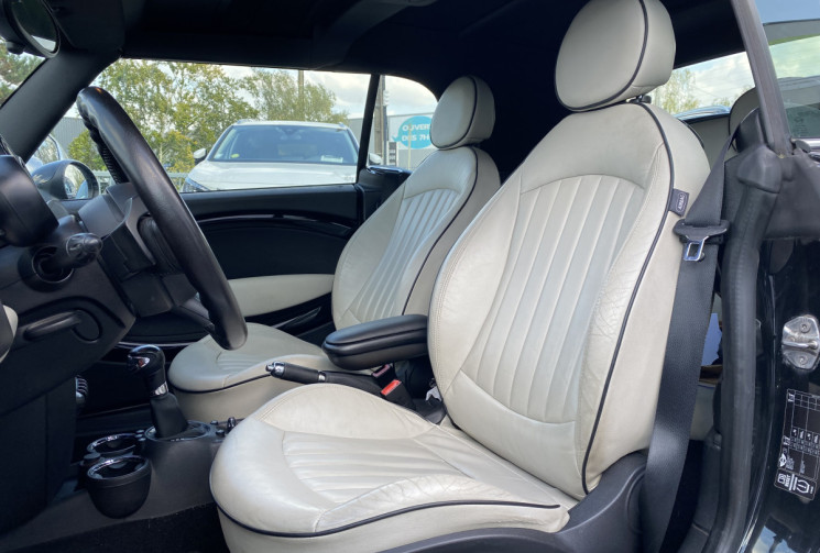 Mini Cooper (R57) Cabriolet S 1.6 i TURBO 184 CV BVA CUIR 
