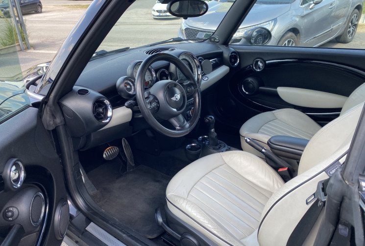 Mini Cooper (R57) Cabriolet S 1.6 i TURBO 184 CV BVA CUIR 