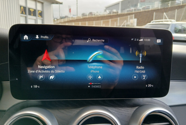 Mercedes GLC 300 de 194 + 122 ch AMG LINE 