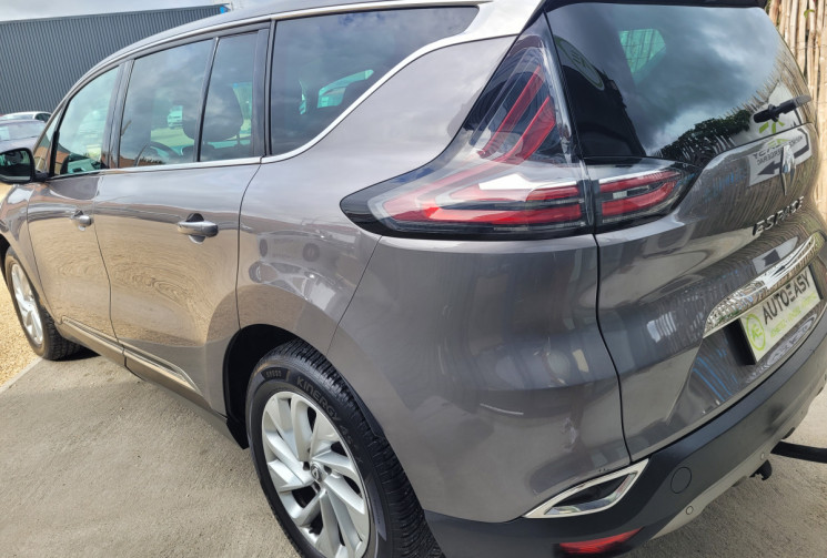 Renault ESPACE V 1.6 dCi 16V EDC6  INTENS 161 cv siège cuir/massant/chauffant