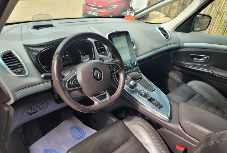 Renault ESPACE V 1.6 dCi 16V EDC6  INTENS 161 cv siège cuir/massant/chauffant