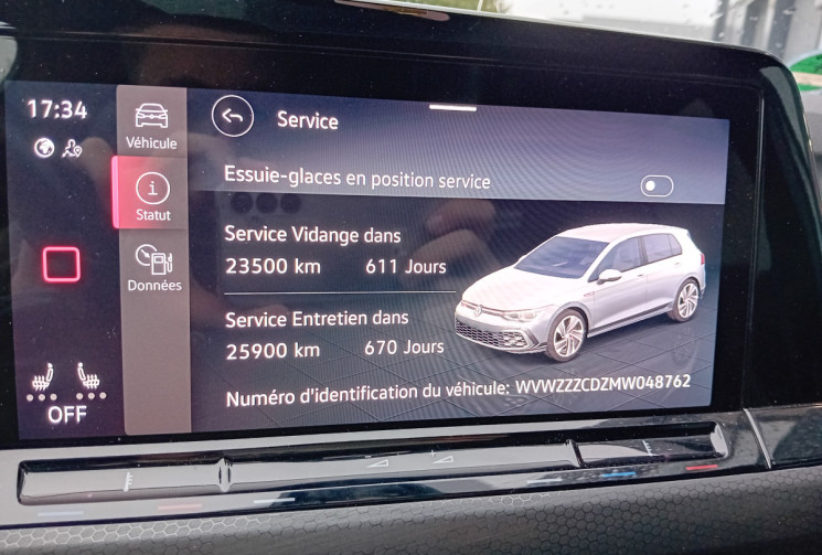 Volkswagen Golf GTI 2.0 TSi 245 CV - Immat France - Toit Ouvrant - Harman Kardon