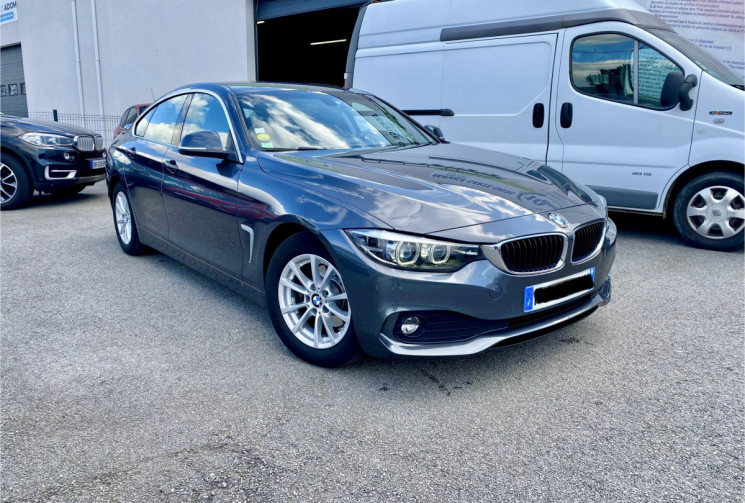 BMW Série 4 Gran Coupé (F36) LCI 418dA 2.0 150 CV  BUSINESS DESIGN CAMERA + OPTIONS ENTRETIENS BMW