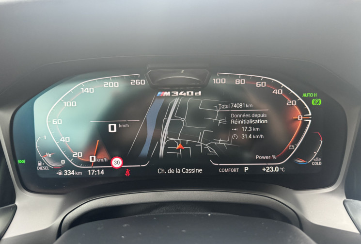 BMW SERIE 3 G20 M340dA xDrive Mild Hybrid - Full options - suivi BMW