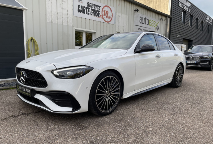 MERCEDES CLASSE C 220 200 ch AMG Line Pack Sport Black 9-GTRONIC/CAMERA 360/DIGITAL LIGHT/ FULL OPTI