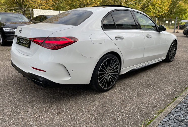 MERCEDES CLASSE C 220 200 ch AMG Line Pack Sport Black 9-GTRONIC/CAMERA 360/DIGITAL LIGHT/ FULL OPTI