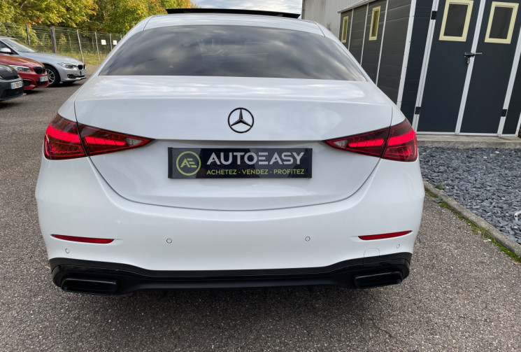 MERCEDES CLASSE C 220 200 ch AMG Line Pack Sport Black 9-GTRONIC/CAMERA 360/DIGITAL LIGHT/ FULL OPTI