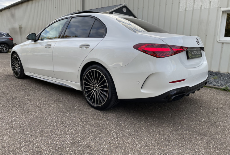 MERCEDES CLASSE C 220 200 ch AMG Line Pack Sport Black 9-GTRONIC/CAMERA 360/DIGITAL LIGHT/ FULL OPTI