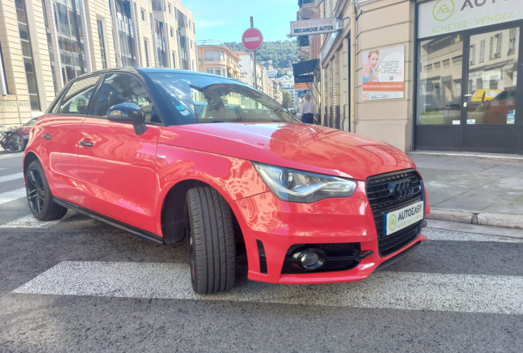 AUDI A1 SPORTBACK 1.4 TFSI 185 S LINE S TRONIC  SON BOSE / SIEGES F1 91500 KMS