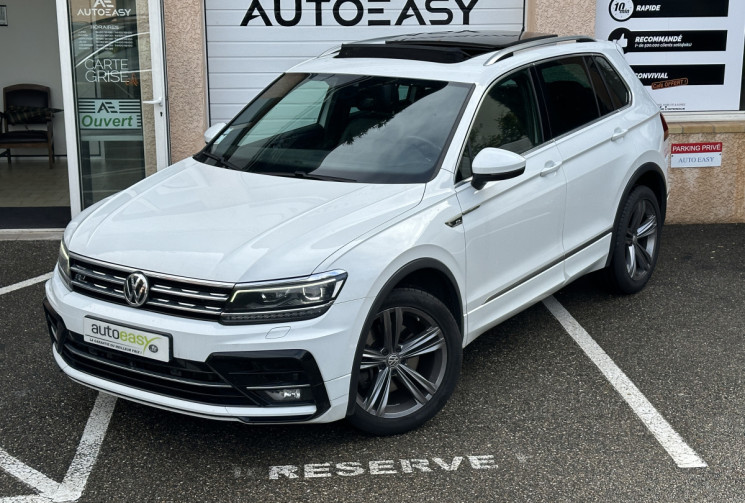 Volkswagen Tiguan 2.0 BI-TDI 240 Ch Carat Exclusive R-Line 4Motion DSG7 Pano HK Coffre elec