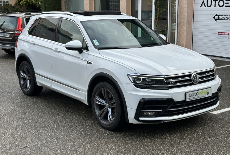 Volkswagen Tiguan 2.0 BI-TDI 240 Ch Carat Exclusive R-Line 4Motion DSG7 Pano HK Coffre elec