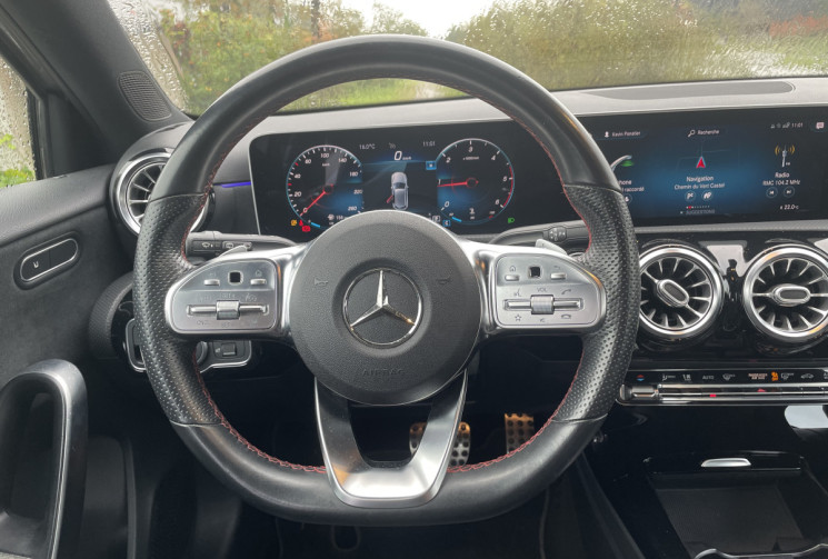 Mercedes Classe A AMG LINE 180d 116 cv * Son Burmester * Caméra * MBUX * Sièges chauffants