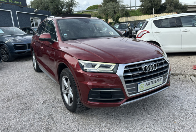 Audi Q5 2.0 TDI 163 Ch Design Quattro S tronic 7 * ENTRETIEN AUDI * TOIT OUVRANT * SIEGES CHAUFFANTS